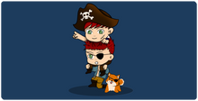 Tapis de souris XXL Pirates