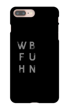 wbfuhn iPhone Case