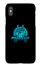 PmanPrays Blue Logo iPhone Case