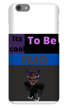 Its Cool To Be Emo iPhone Case