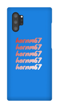 hornm67 Samsung Phone Cases