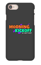Morning Kickoff iPhone Case