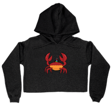 Crab Women's Cropped Hoodie