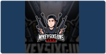 mikeysixgunsgaming XXL Gaming Mousepad