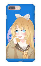 miko_ribbit iPhone Phone Cases (art by dellelone)