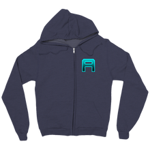 Right Side A Logo Zip Hoodie