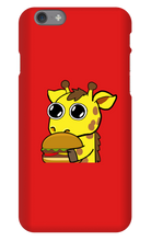 lexxlegion hamburger giraffe  iPhone Phone Cases
