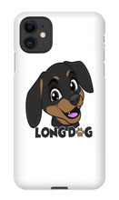 long_dog iPhone Phone Cases