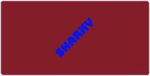 Sharky feliratos XXL Gaming Egérpad
