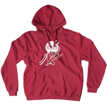 Always Pluggin Hoodies White Text