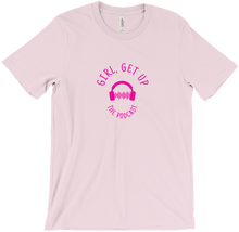 Girl, Get Up Simple Tee (Pink)