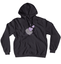 Chair Heart-to-Heart (Purple) Hoodie