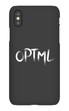 White Optimal iPhone Cases