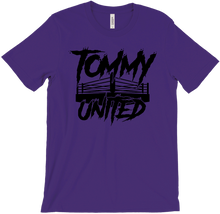 TommyUnited Black Logo Tee