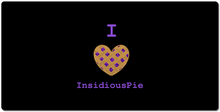 I PIeHeart InsidiousPie XXL Gaming Mousepad
