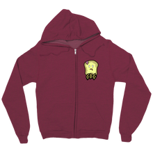 Zombeh Bread Zip-Up Hoodie