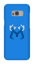 Blue logo Samsung Phone Cases