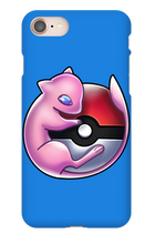 Mew on Pokeball IPhone Cases