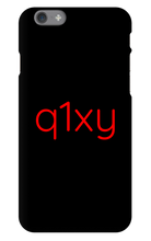 q1xy iPhone Phone Cases