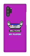 zebbson well played Samsung Case