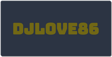 djlove86 XXL Gaming Mousepad