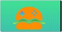 burgersforever23 XXL Gaming Mousepad