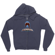 strong_boom Zip Up Hoodie