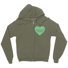p35tilence Zip Up Hoodie