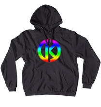 Cyber Hoodie - Rainbow Logo