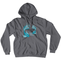 Teal Fish Studio Hoodie (No-Zip/Pullover)