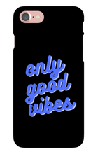 Only good vibes blue iPhone Phone Case