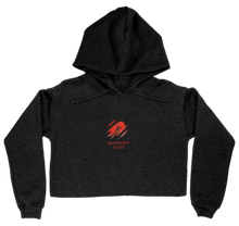 The Bloodmoon Claws women's cropped hoodie