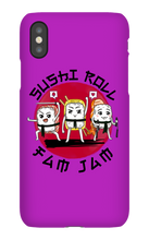 Sushi Roll FamJam iPhone Phone Cases