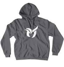 White Logo Hoodie (Pullover)