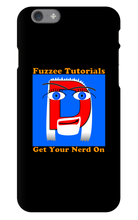Fuzzee Tutorials Logo w/ Text iPhone Cases