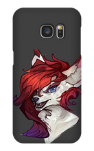 Crimson Bust Samsung Phone Case (Art by Siqueira)