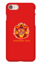 Devil Yellow iPhone Cases
