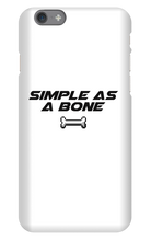 respect your bone iPhone Phone Case(white)