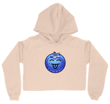 Blueberry hoodie-women-cropped