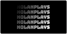 nolanplays XXL Gaming Mousepad