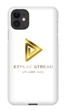 EZPLAYSTREAM iPhone Phone Case (Metal Gold Logo)