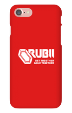 Rubii iPhone Phone Cases (white logo)