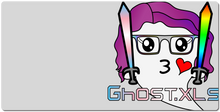 Ghost.xls XXL Gaming Mousepad
