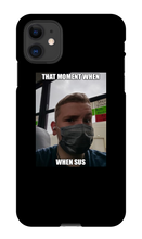 Don't be Sus iPhone Phone Cases