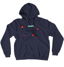 hoodie fire flames