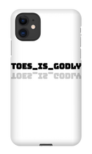 toes_is_godly iPhone Phone Cases