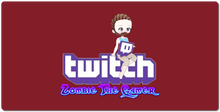Twitch Chibi Large Mouse Pad