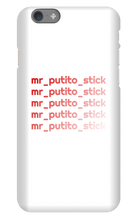 mr_putito_stick iPhone Phone Cases