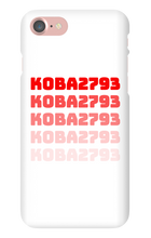koba2793 iPhone Phone Cases