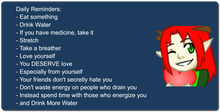 Daily Reminders XXL Mousepad